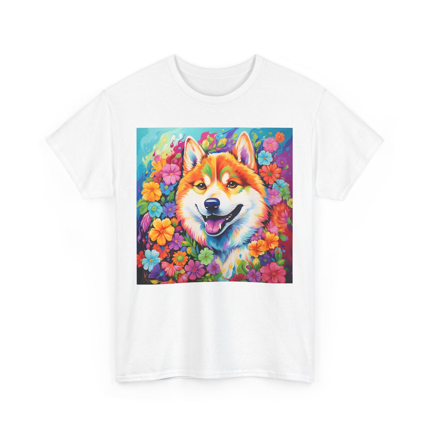 Floral Dog Lovers Shirt With Dog Paw, Dog Paw Gift, Dog Lover T-Shirt, Dog Mom Gifts for Dog Mom Lover, Cat Mom Gift, Dog Tee