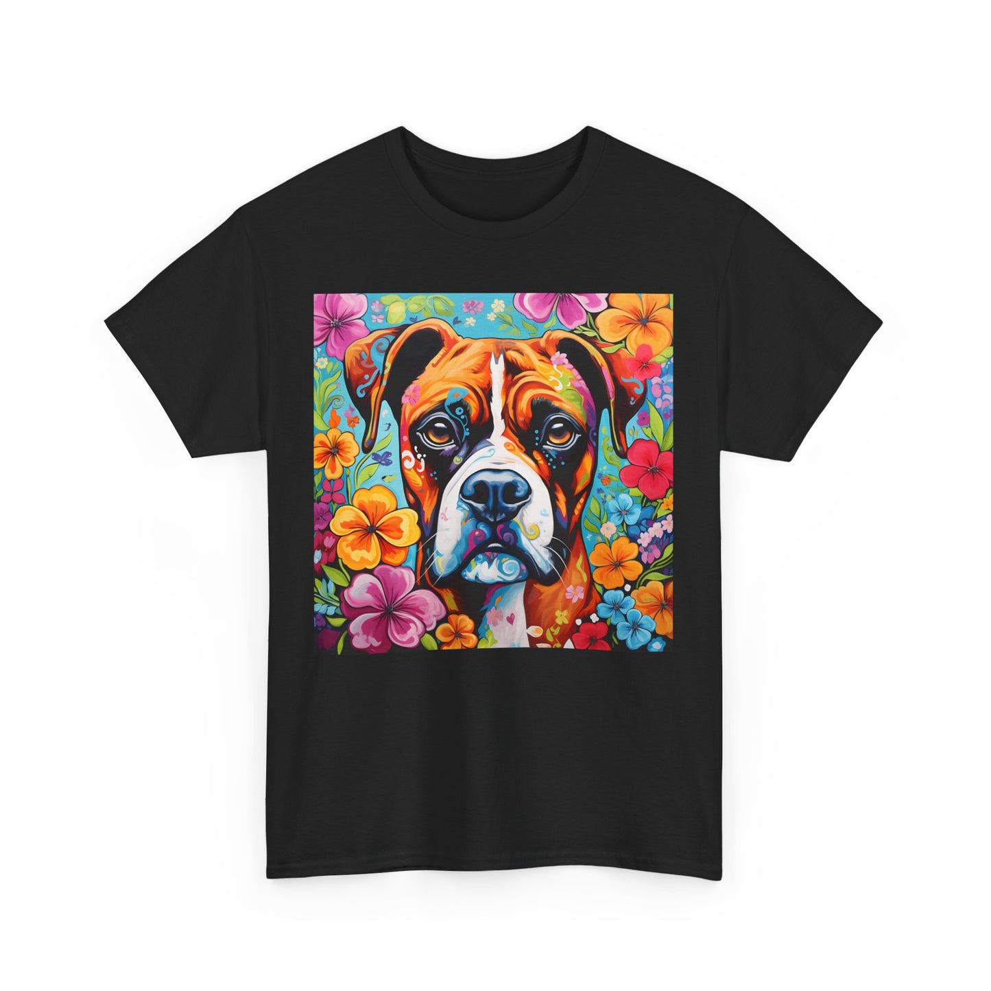 Floral Dog Lovers Shirt With Dog Paw, Dog Paw Gift, Dog Lover T-Shirt, Dog Mom Gifts for Dog Mom Lover, Cat Mom Gift, Dog Tee