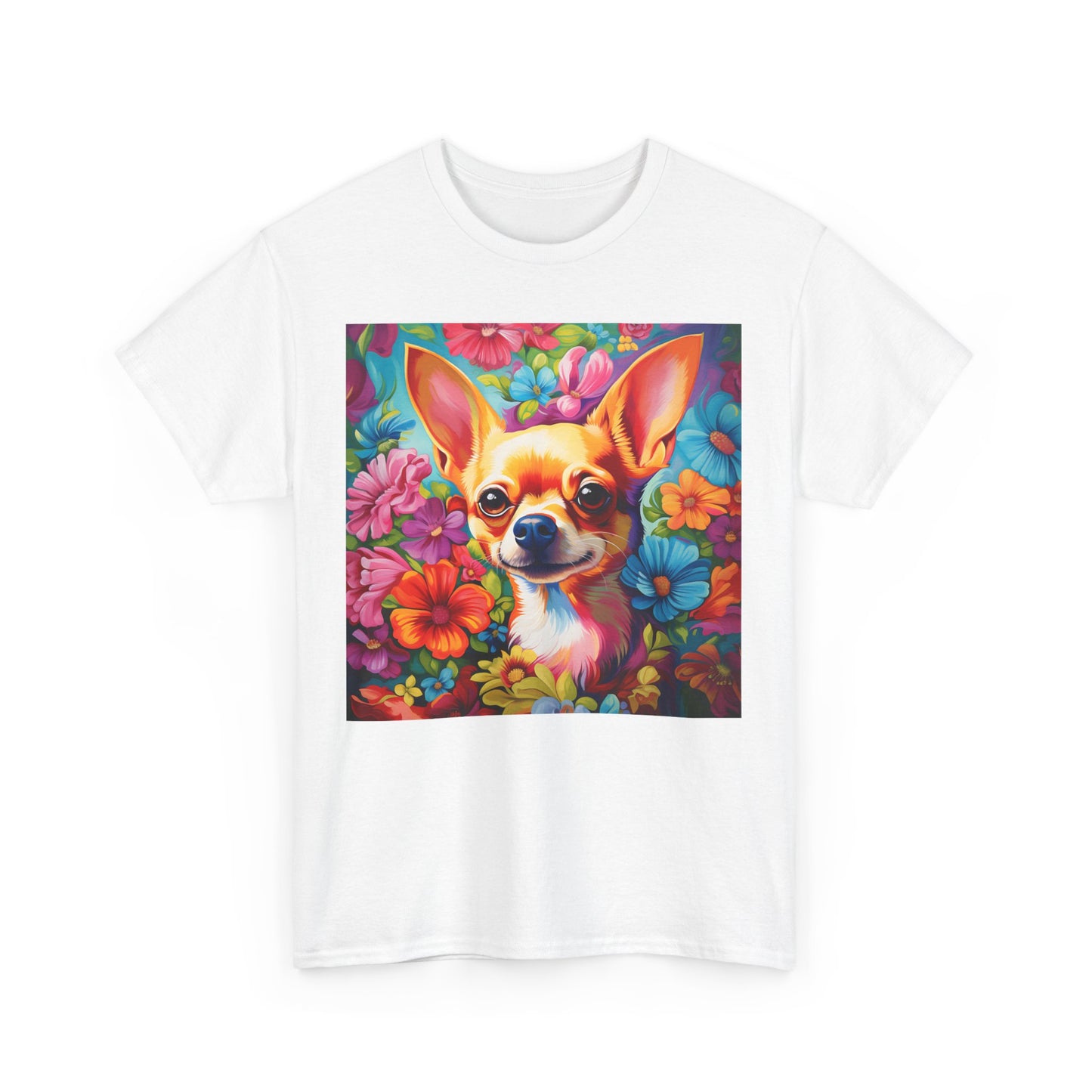 Floral Dog Lovers Shirt With Dog Paw, Dog Paw Gift, Dog Lover T-Shirt, Dog Mom Gifts for Dog Mom Lover, Cat Mom Gift, Dog Tee