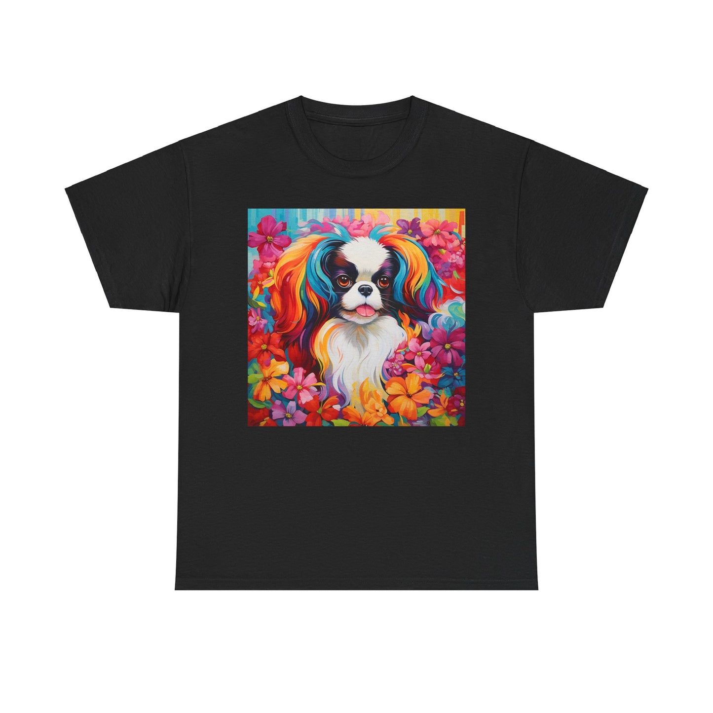 Floral Dog Shirt, Floral Dog Tee, Flower Dog Shirt, Animal Lover Tee, Dog Lover Gift Tee, Cute Dog, Floral Dog Birthday Shirt, Floral Dog