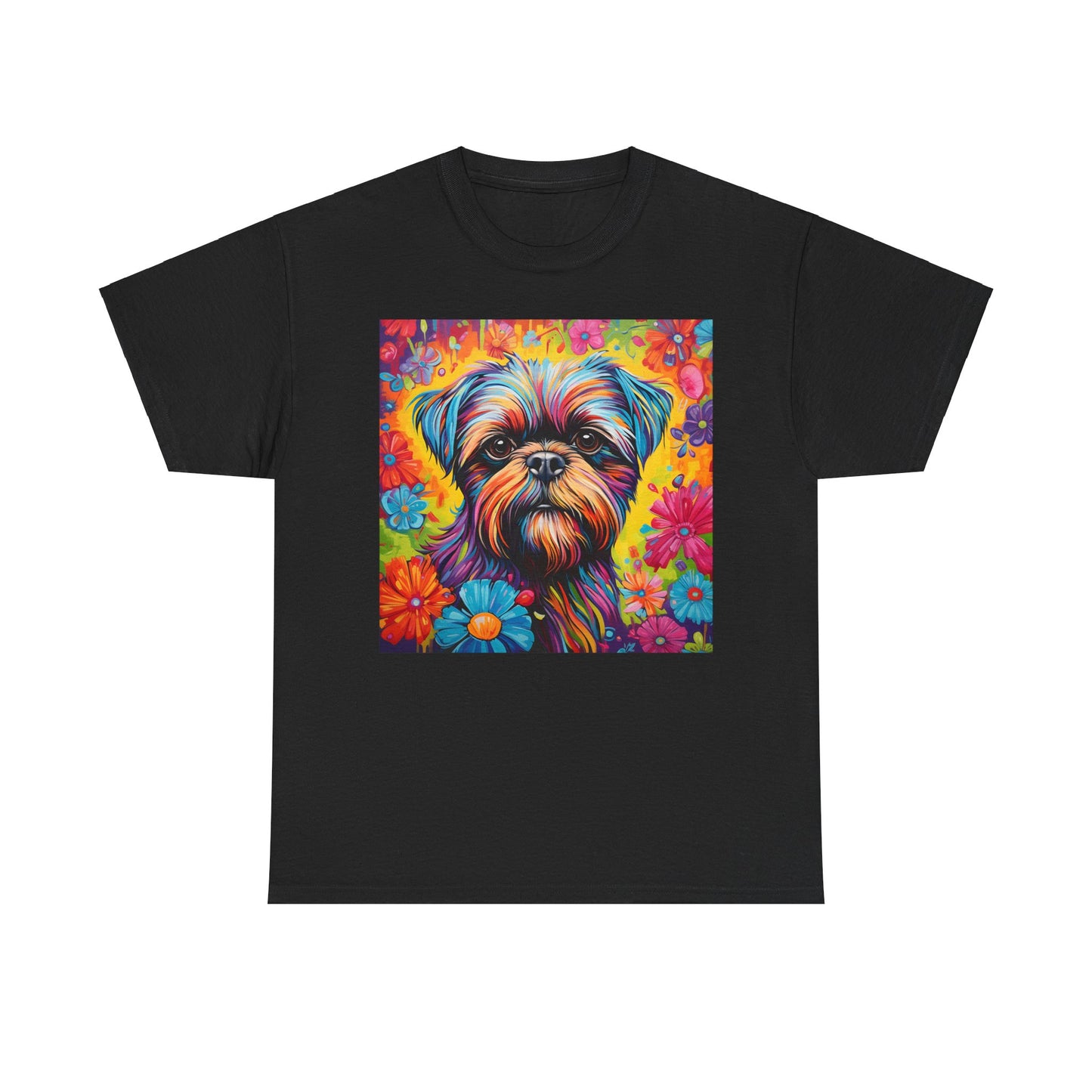 Floral Dog Lovers Shirt With Dog Paw, Dog Paw Gift, Dog Lover T-Shirt, Dog Mom Gifts for Dog Mom Lover, Cat Mom Gift, Dog Tee