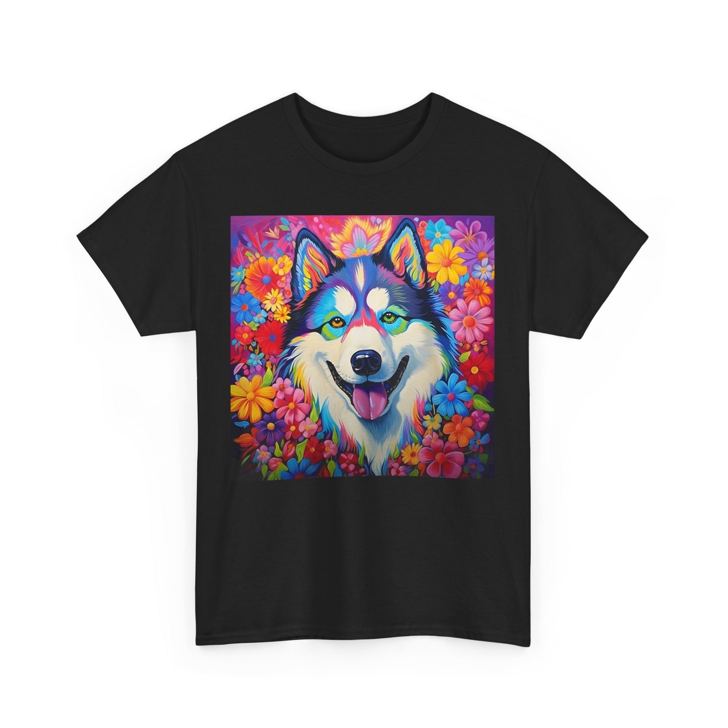 Floral Dog Shirt Gift For Dog Mom, Flower Dog Shirt, Wildflower T-Shirt, Dog Lover Outfit, Cute Puppy Shirt, Dog Owner Gift, Funny Dog Tee