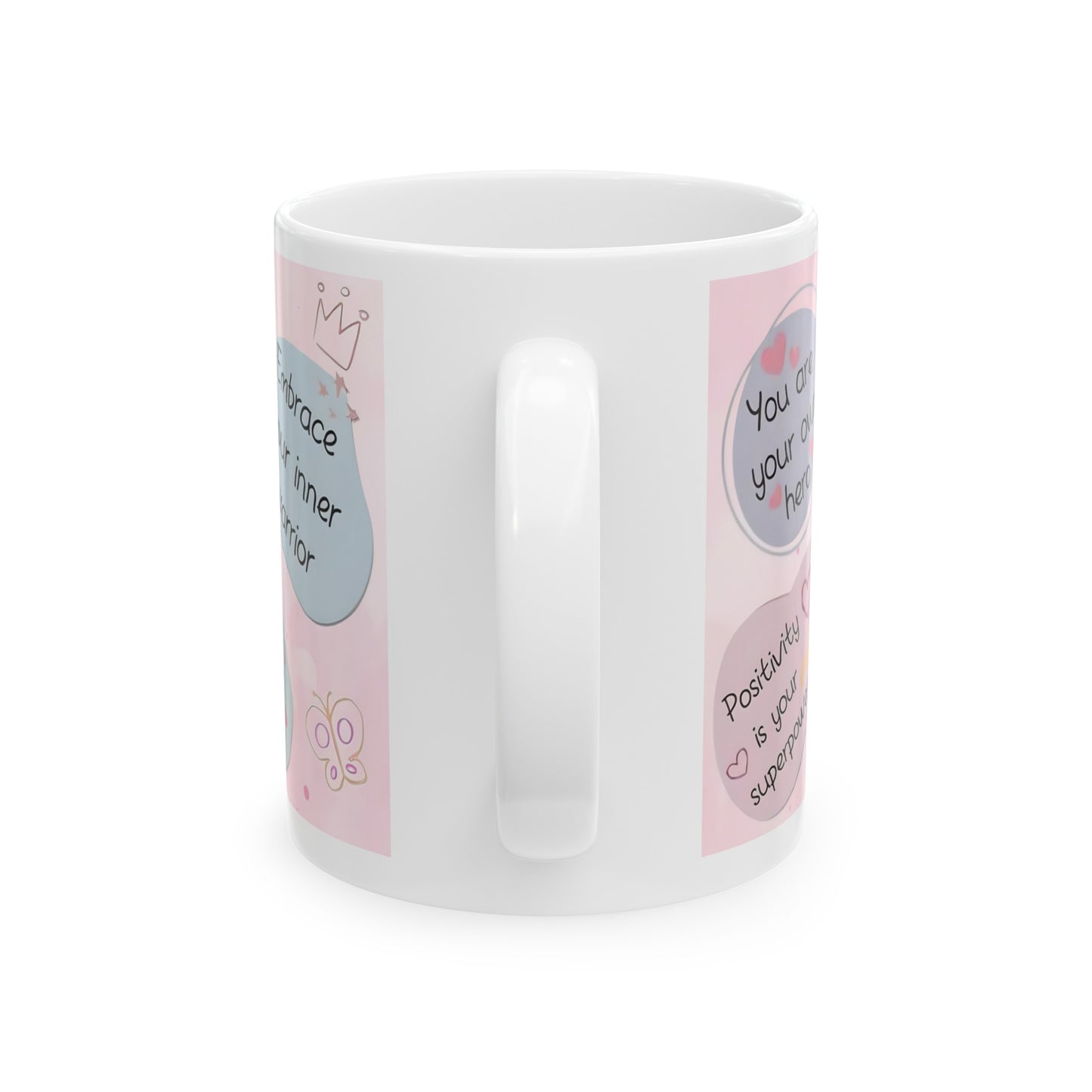 Daily Affirmation Coffee Mug, Positive Affirmations and Inspirational Quotes, Mom Mug Gift, Self Care Mug