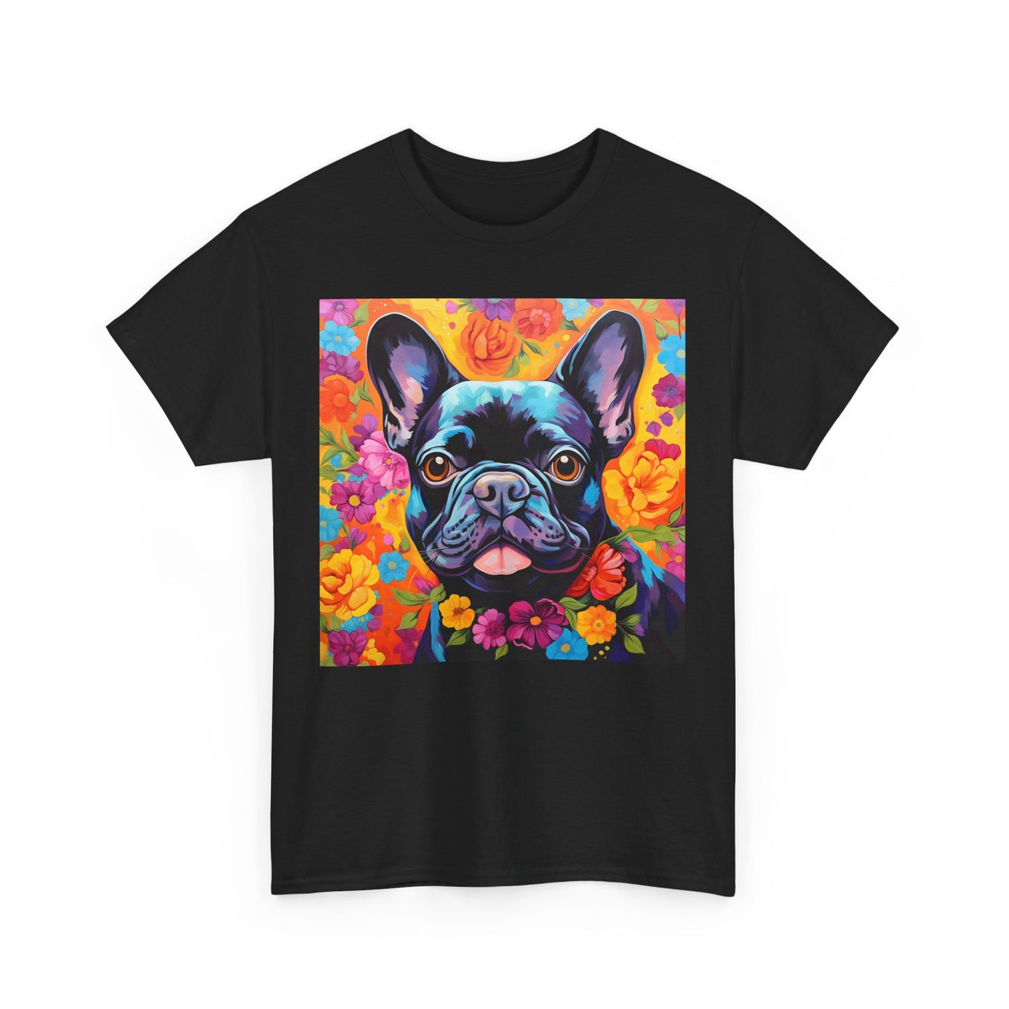 Floral Dog Shirt Gift For Dog Mom, Flower Dog Shirt, Wildflower T-Shirt, Dog Lover Outfit, Cute Puppy Shirt, Dog Owner Gift, Funny Dog Tee