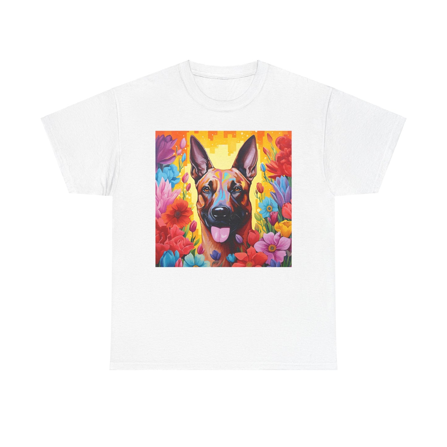 Floral Dog Shirt Gift For Dog Mom, Flower Dog Shirt, Wildflower T-Shirt, Dog Lover Outfit, Cute Puppy Shirt, Dog Owner Gift, Funny Dog Tee