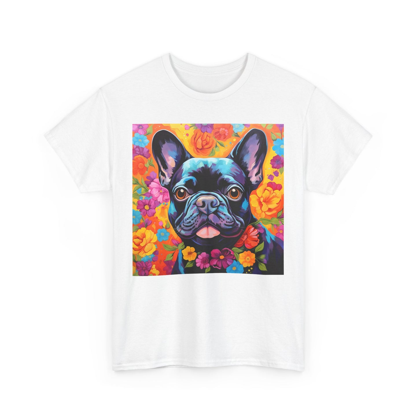 Floral Dog Shirt Gift For Dog Mom, Flower Dog Shirt, Wildflower T-Shirt, Dog Lover Outfit, Cute Puppy Shirt, Dog Owner Gift, Funny Dog Tee