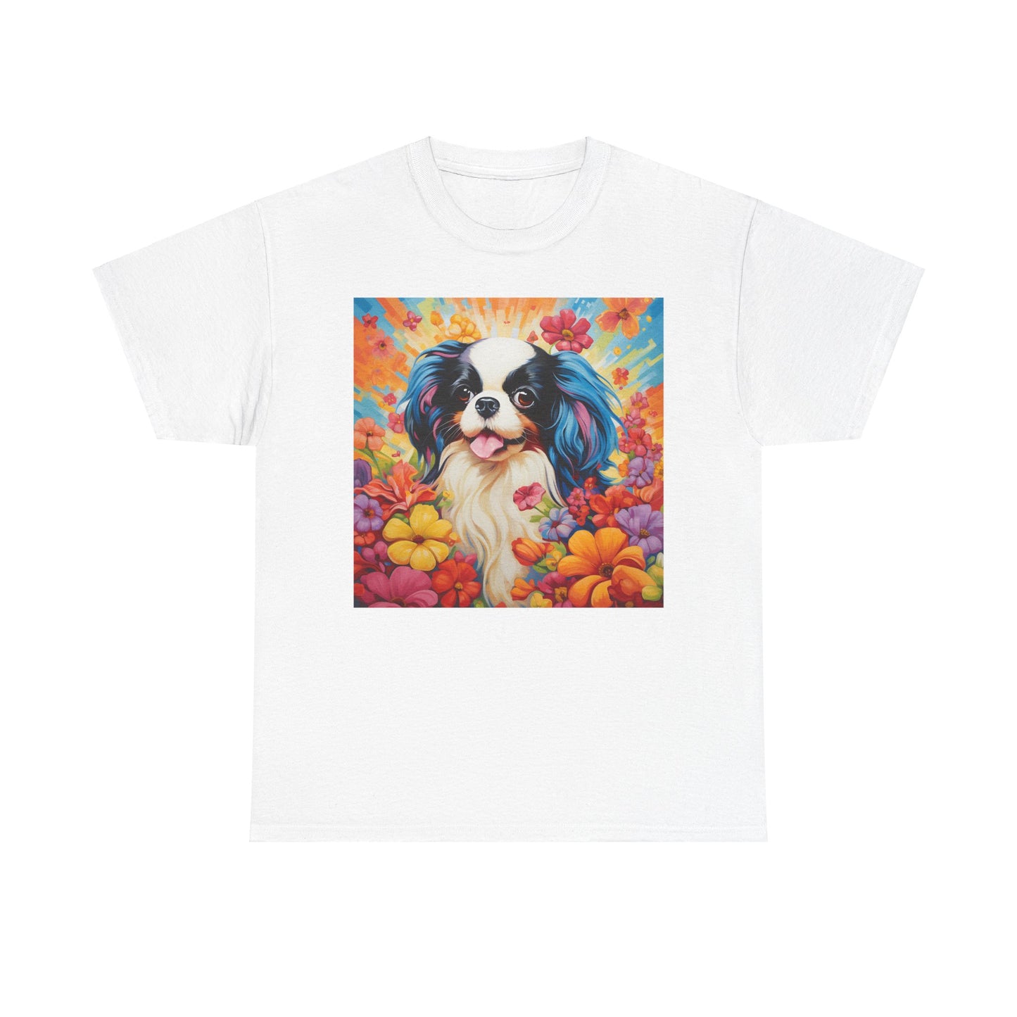 Floral Dog Shirt, Floral Dog Tee, Flower Dog Shirt, Animal Lover Tee, Dog Lover Gift Tee, Cute Dog, Floral Dog Birthday Shirt, Floral Dog