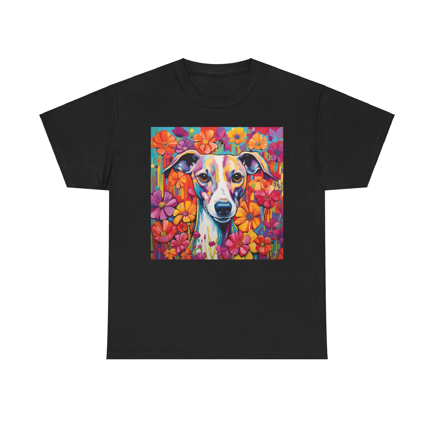 Floral Dog Lovers Shirt With Dog Paw, Dog Paw Gift, Dog Lover T-Shirt, Dog Mom Gifts for Dog Mom Lover, Cat Mom Gift, Dog Tee