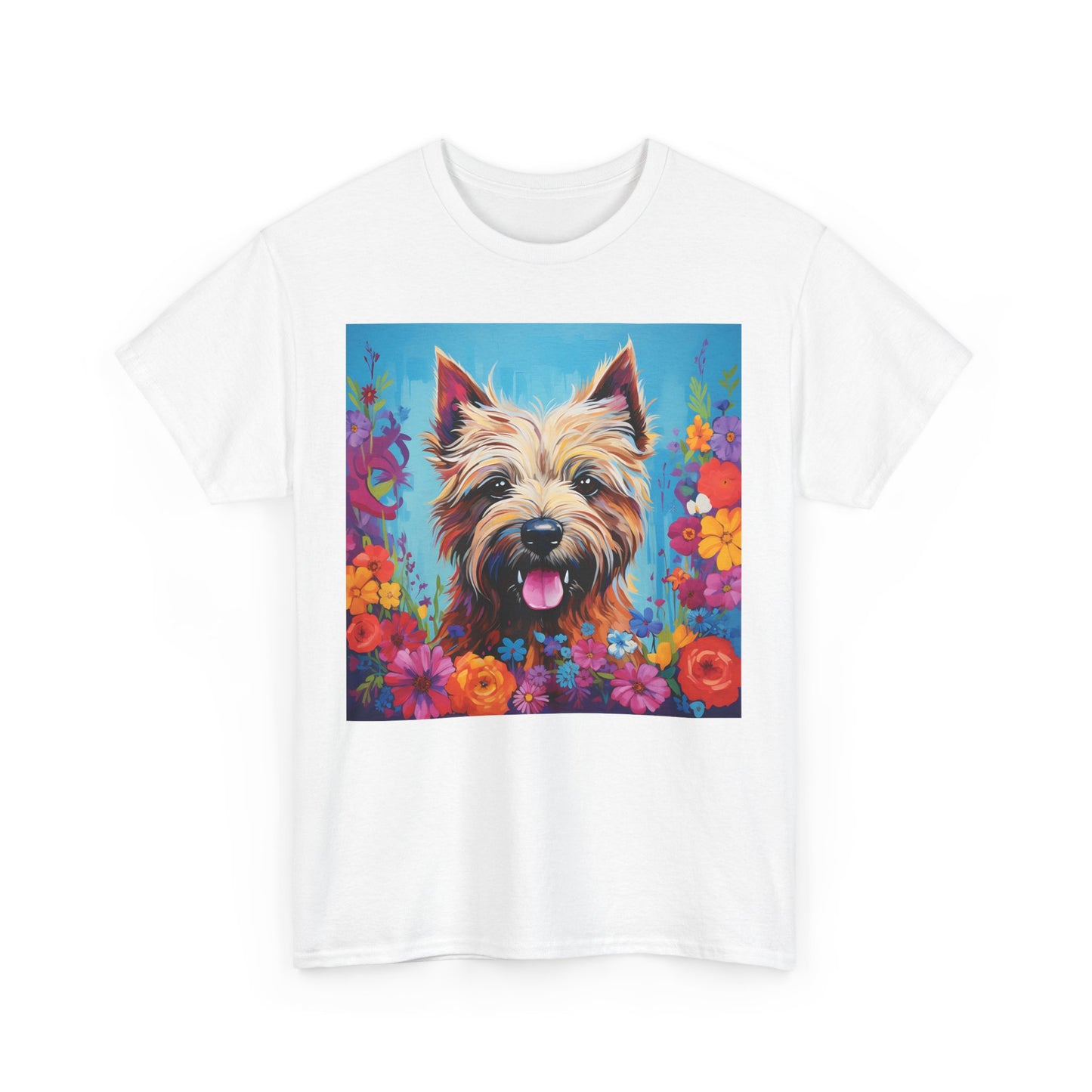 Floral Dog Lovers Shirt With Dog Paw, Dog Paw Gift, Dog Lover T-Shirt, Dog Mom Gifts for Dog Mom Lover, Cat Mom Gift, Dog Tee