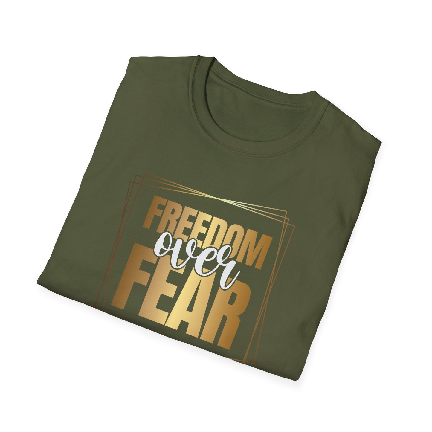 Freedom Over Fear, Inspirational Gift, Inspirational T-Shirt Gift, Trust in Yourself T-Shirt, Inspire T-shirt, Motivational T-Shirts, Inspirational T-Shirt Gift, Inspire, Dream Create Share T=Shirt Gift, Tee Gift