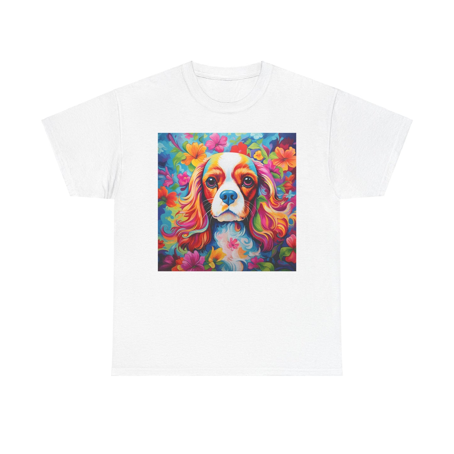Floral Dog Lovers Shirt With Dog Paw, Dog Paw Gift, Dog Lover T-Shirt, Dog Mom Gifts for Dog Mom Lover, Cat Mom Gift, Dog Tee