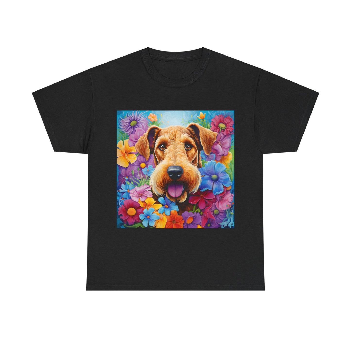 Floral Dog Shirt Gift For Dog Mom, Flower Dog Shirt, Wildflower T-Shirt, Dog Lover Outfit, Cute Puppy Shirt, Dog Owner Gift, Funny Dog Tee