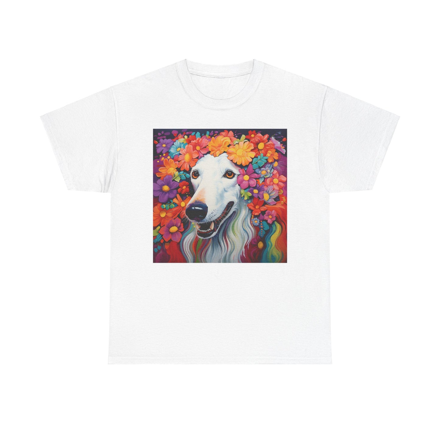 Floral Dog Lovers Shirt With Dog Paw, Dog Paw Gift, Dog Lover T-Shirt, Dog Mom Gifts for Dog Mom Lover, Cat Mom Gift, Dog Tee