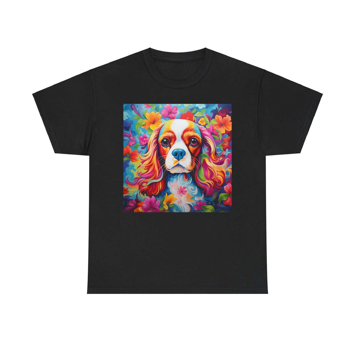 Floral Dog Lovers Shirt With Dog Paw, Dog Paw Gift, Dog Lover T-Shirt, Dog Mom Gifts for Dog Mom Lover, Cat Mom Gift, Dog Tee
