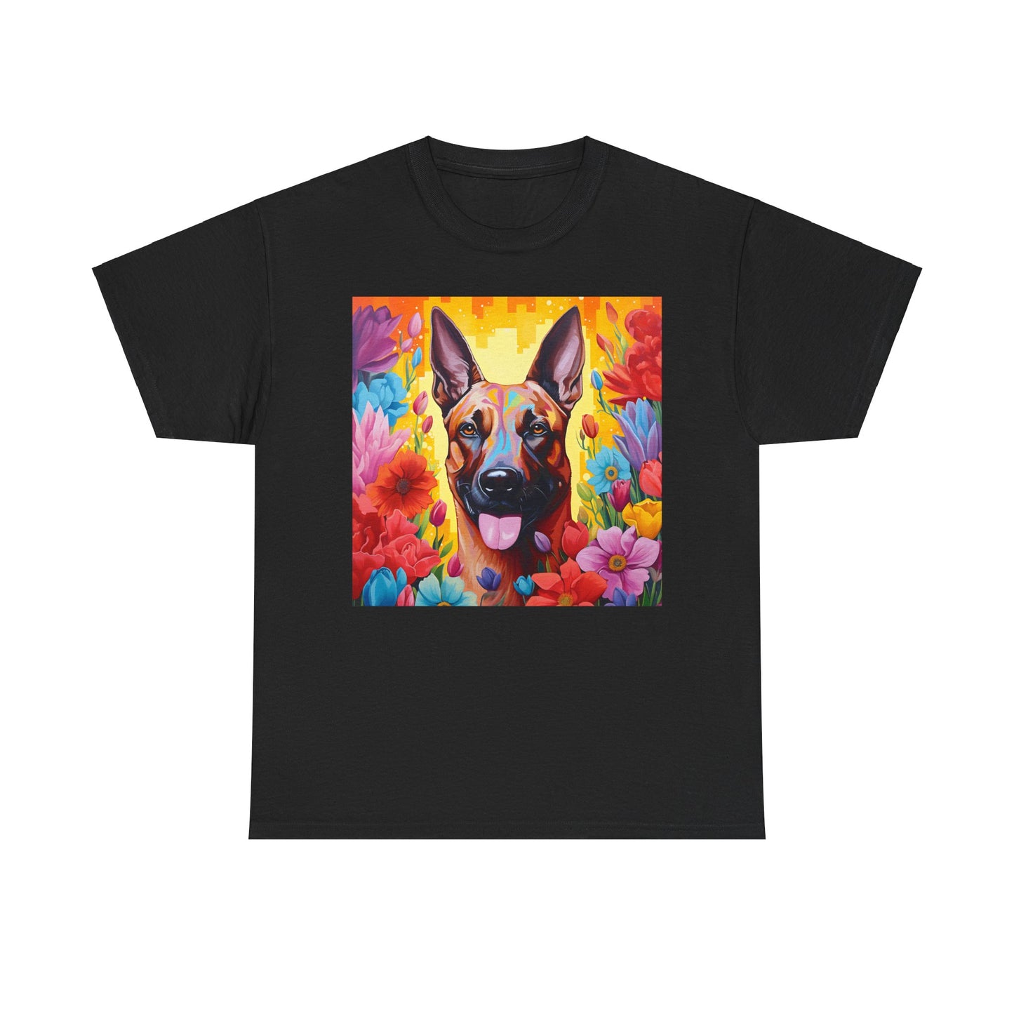 Floral Dog Shirt Gift For Dog Mom, Flower Dog Shirt, Wildflower T-Shirt, Dog Lover Outfit, Cute Puppy Shirt, Dog Owner Gift, Funny Dog Tee