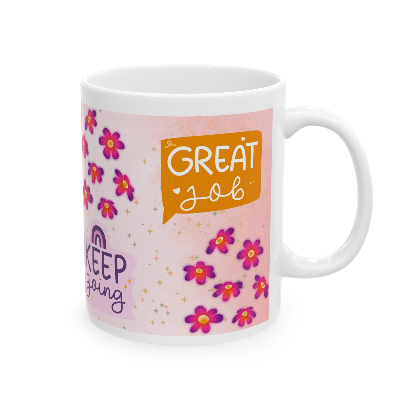 Daily Affirmation Coffee Mug, Positive Affirmations and Inspirational Quotes, Mom Mug Gift, Self Care Mug