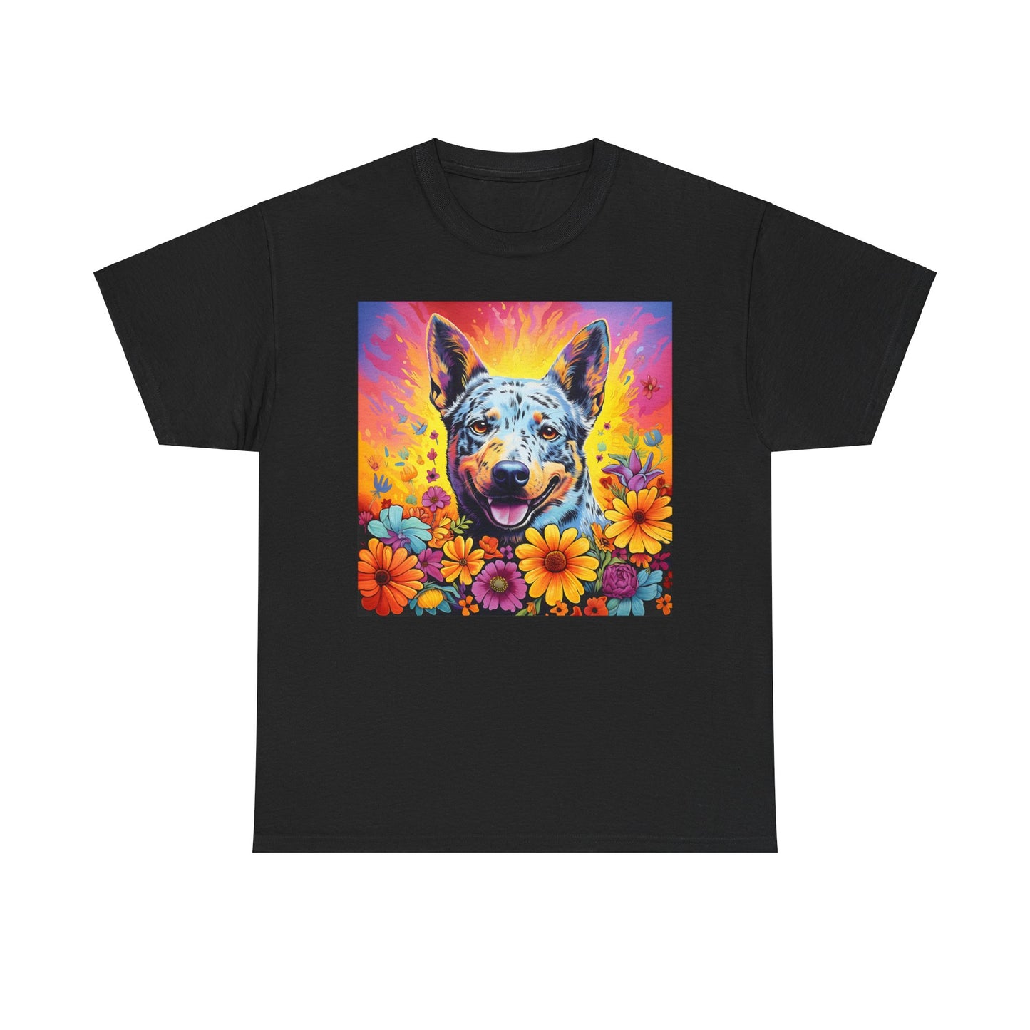 Floral Dog Shirt Gift For Dog Mom, Flower Dog Shirt, Wildflower T-Shirt, Dog Lover Outfit, Cute Puppy Shirt, Dog Owner Gift, Funny Dog Tee