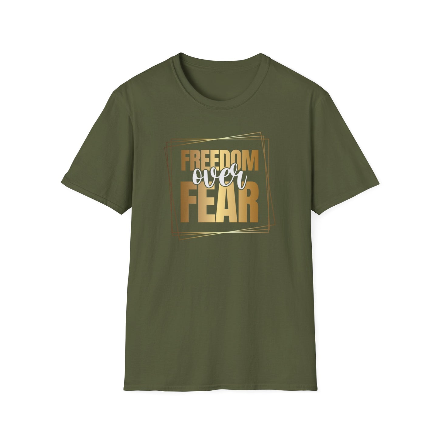 Freedom Over Fear, Inspirational Gift, Inspirational T-Shirt Gift, Trust in Yourself T-Shirt, Inspire T-shirt, Motivational T-Shirts, Inspirational T-Shirt Gift, Inspire, Dream Create Share T=Shirt Gift, Tee Gift
