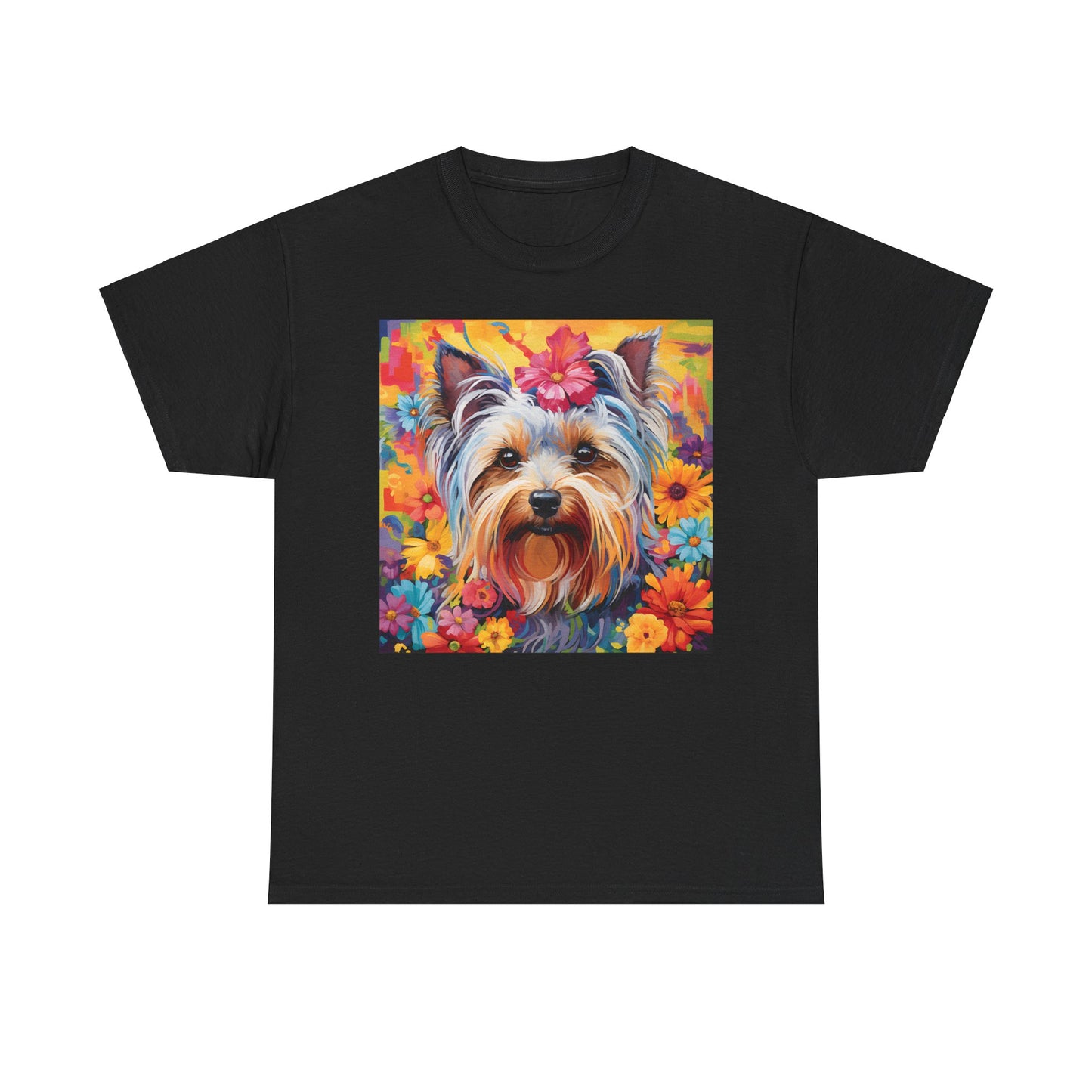 Floral Dog Lovers Shirt With Dog Paw, Dog Paw Gift, Dog Lover T-Shirt, Dog Mom Gifts for Dog Mom Lover, Cat Mom Gift, Dog Tee