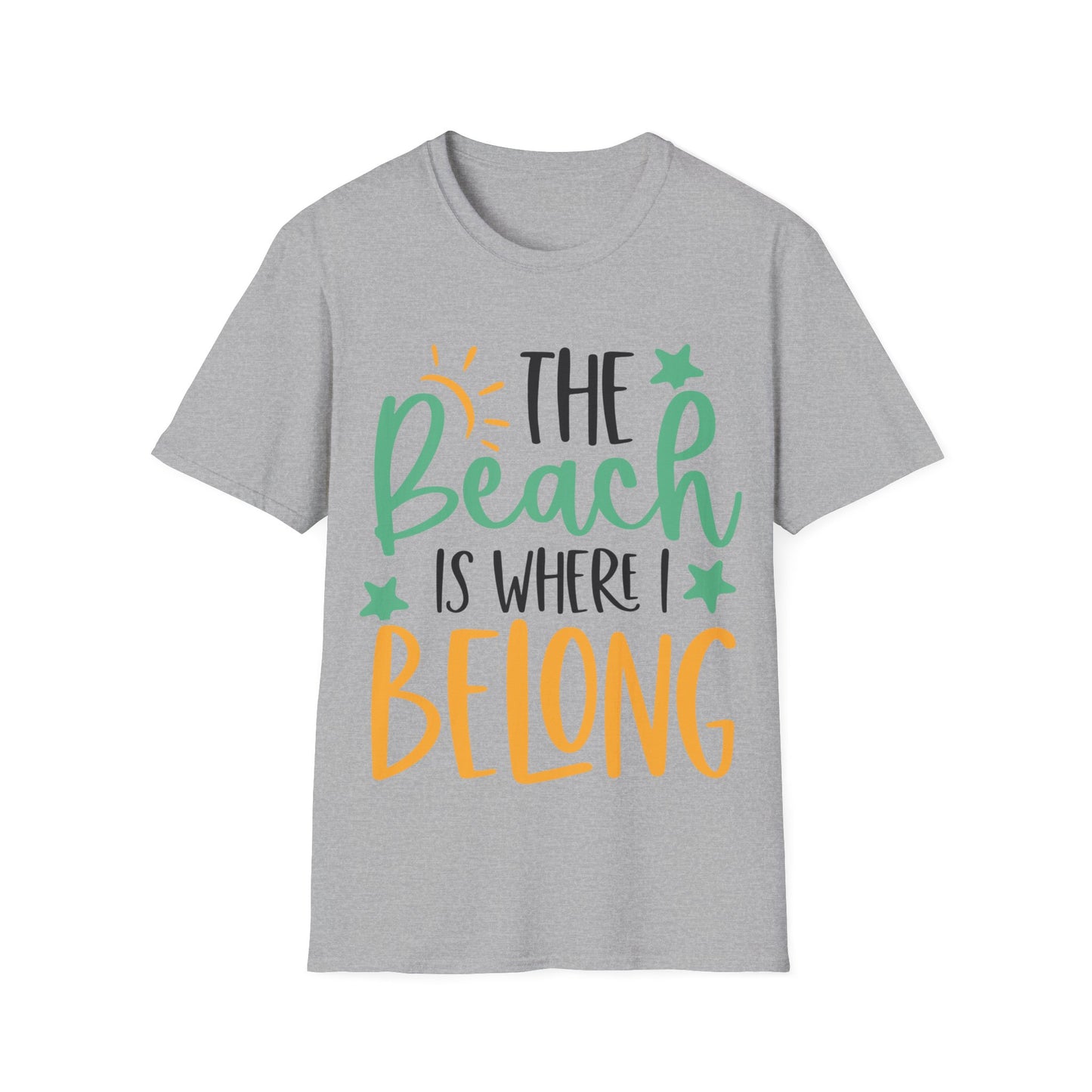 The Beach Is Where I Belong Shirt, Beach Lovers Shirt, Happy Holiday Tee, Summer Shirt, Funny Holiday Shirt, Cruise Vacation Tee