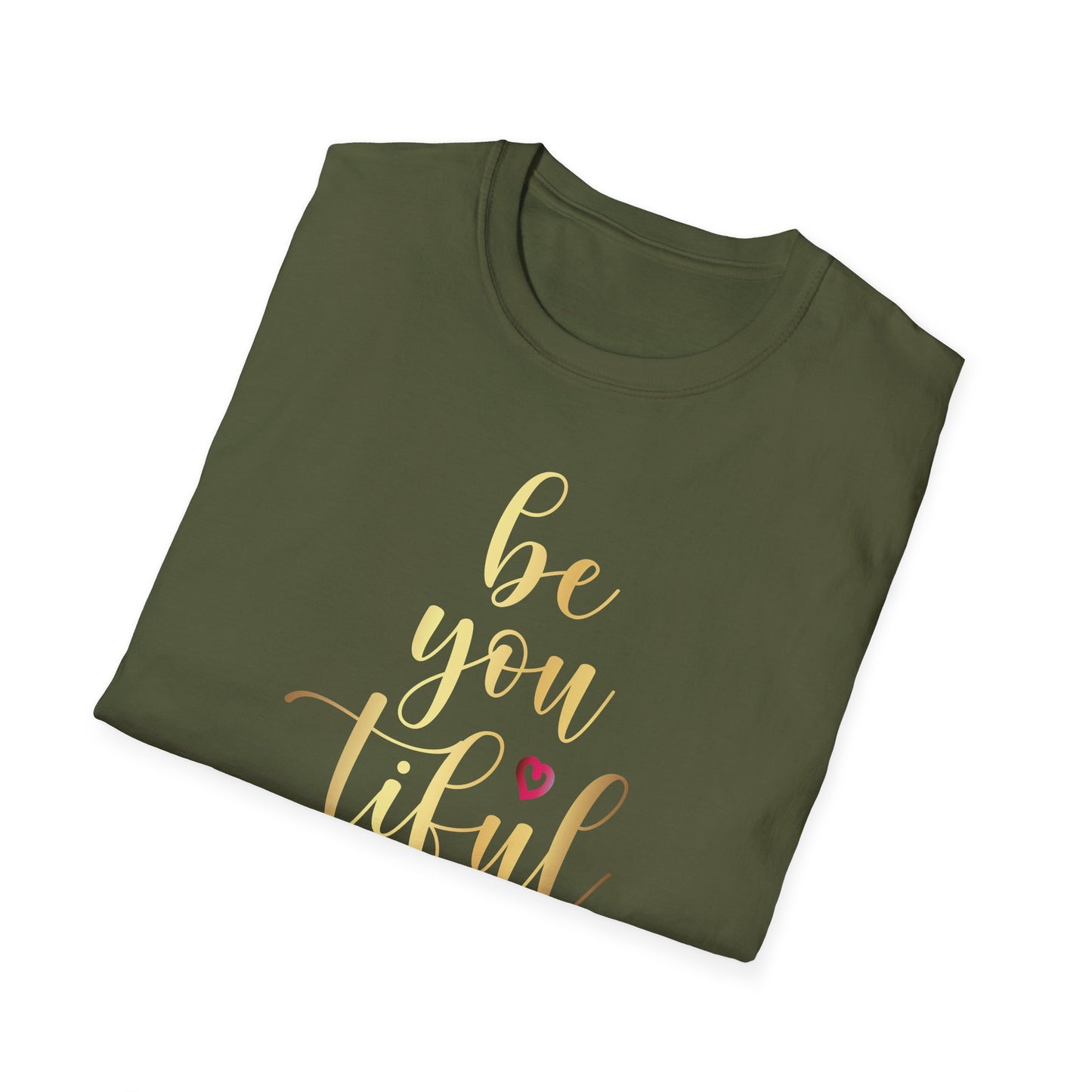 Be You Tiful, Inspirational Gift, Inspirational T-Shirt Gift, Trust in Yourself T-Shirt, Inspire T-shirt, Motivational T-Shirts, Inspirational T-Shirt