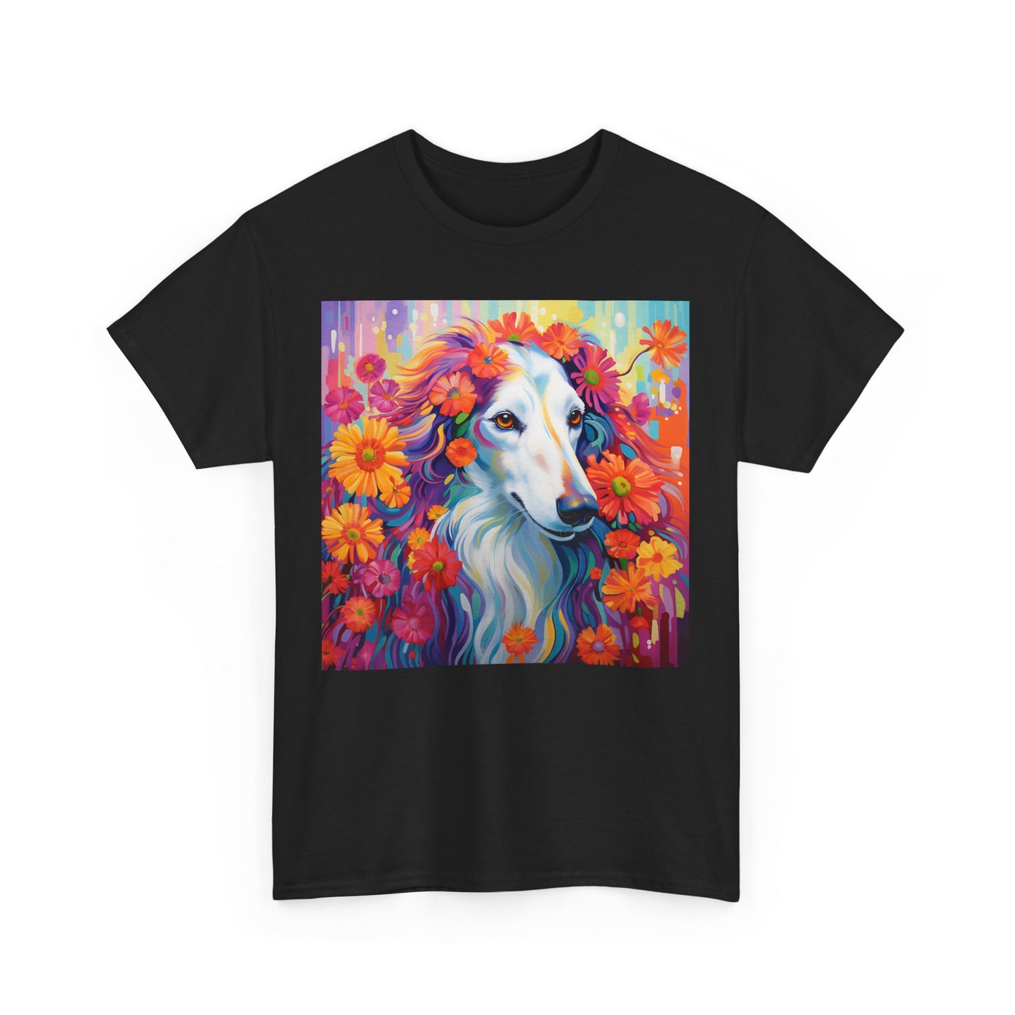 Floral Dog Lovers Shirt With Dog Paw, Dog Paw Gift, Dog Lover T-Shirt, Dog Mom Gifts for Dog Mom Lover, Cat Mom Gift, Dog Tee