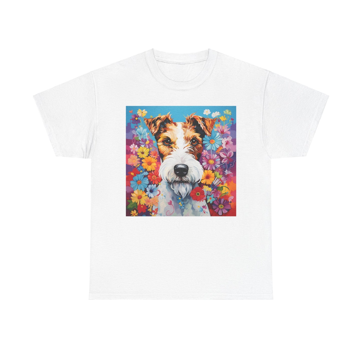 Floral Dog Lovers Shirt With Dog Paw, Dog Paw Gift, Dog Lover T-Shirt, Dog Mom Gifts for Dog Mom Lover, Cat Mom Gift, Dog Tee
