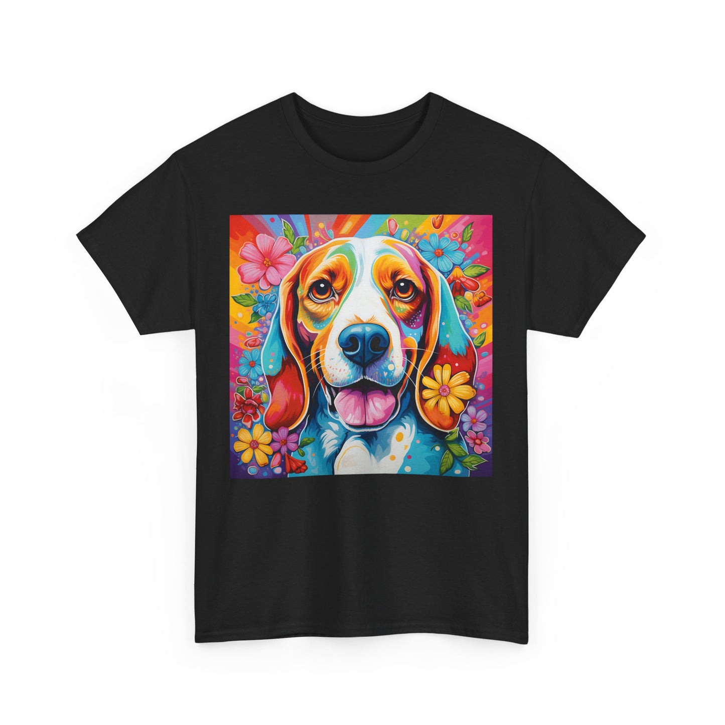 Floral Dog Shirt Gift For Dog Mom, Flower Dog Shirt, Wildflower T-Shirt, Dog Lover Outfit, Cute Puppy Shirt, Dog Owner Gift, Funny Dog Tee
