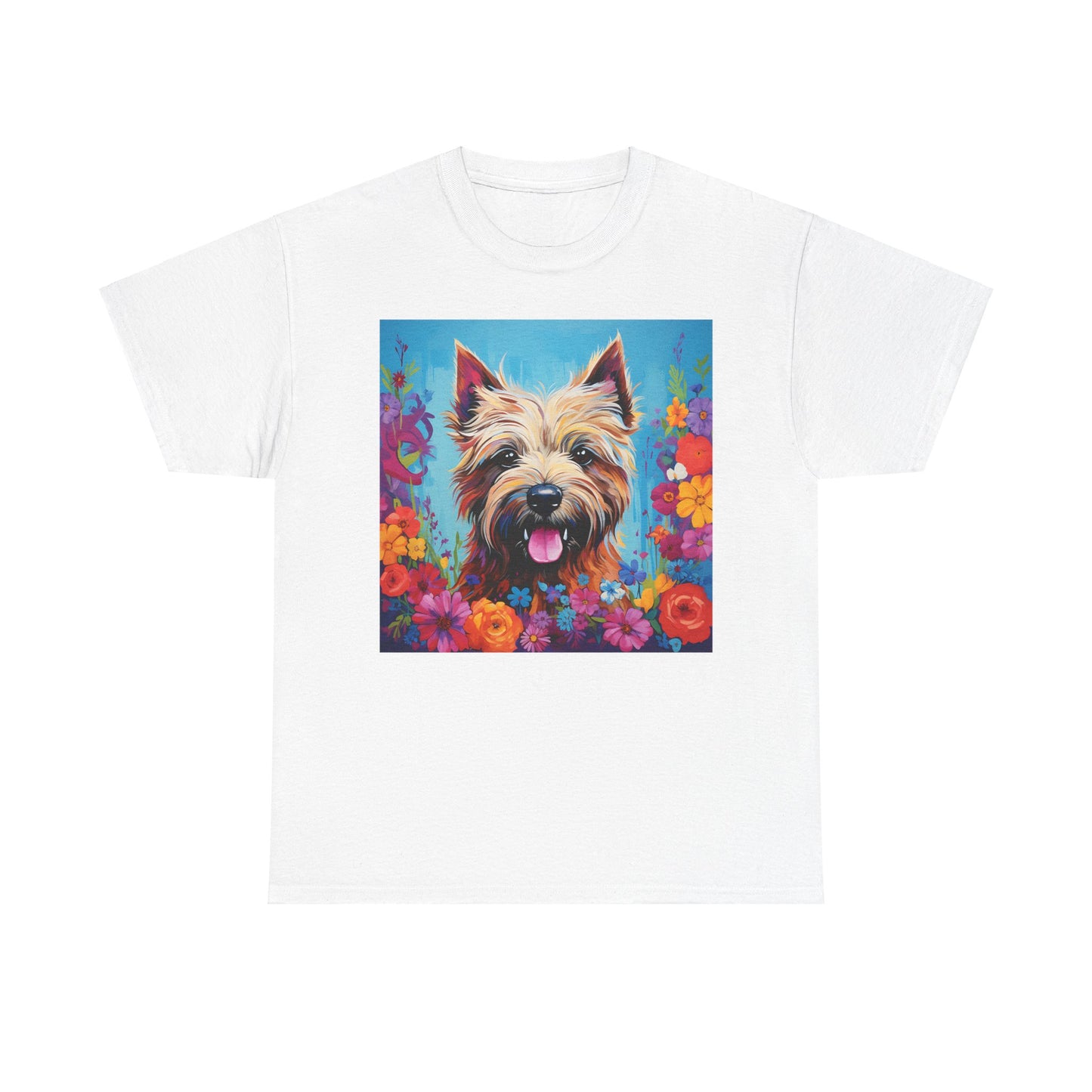 Floral Dog Lovers Shirt With Dog Paw, Dog Paw Gift, Dog Lover T-Shirt, Dog Mom Gifts for Dog Mom Lover, Cat Mom Gift, Dog Tee