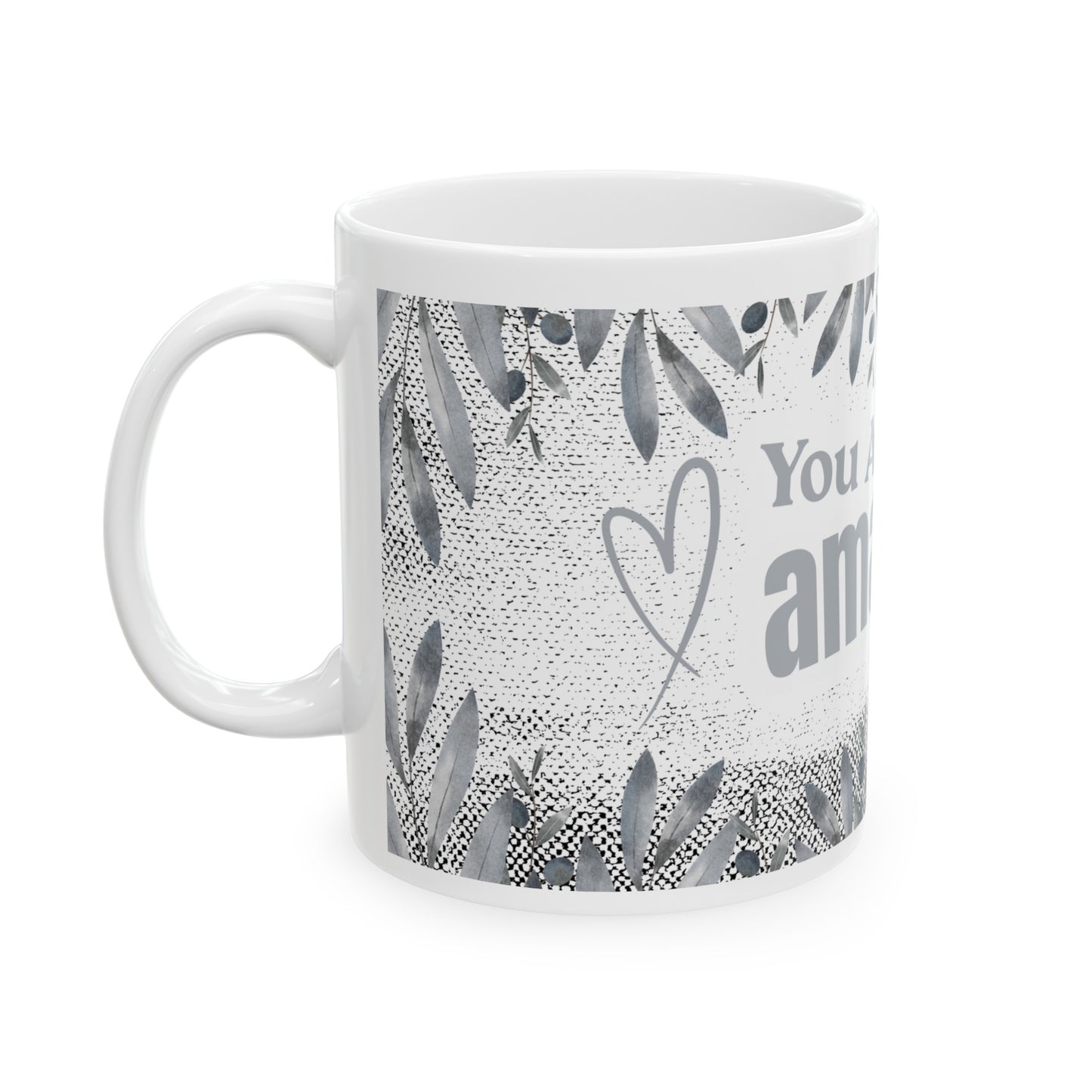 Daily Affirmation Coffee Mug, Positive Affirmations and Inspirational Quotes, Mom Mug Gift, Self Care Mug