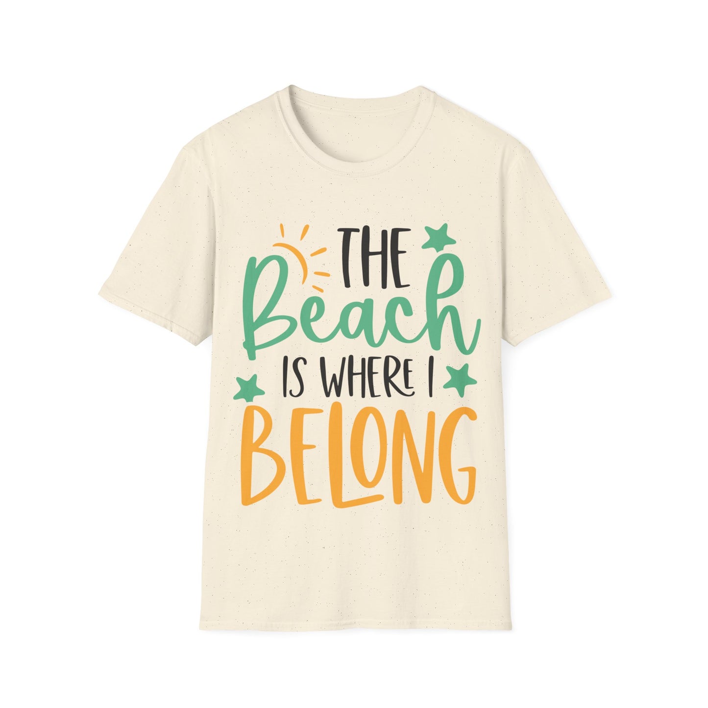 The Beach Is Where I Belong Shirt, Beach Lovers Shirt, Happy Holiday Tee, Summer Shirt, Funny Holiday Shirt, Cruise Vacation Tee