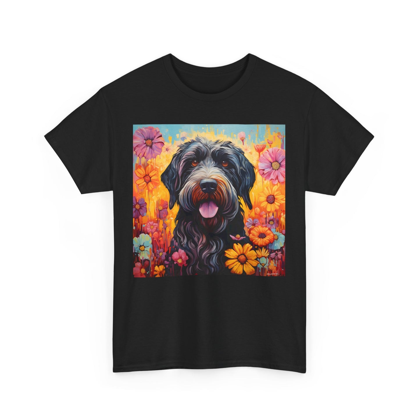 Floral Dog Shirt Gift For Dog Mom, Flower Dog Shirt, Wildflower T-Shirt, Dog Lover Outfit, Cute Puppy Shirt, Dog Owner Gift, Funny Dog Tee