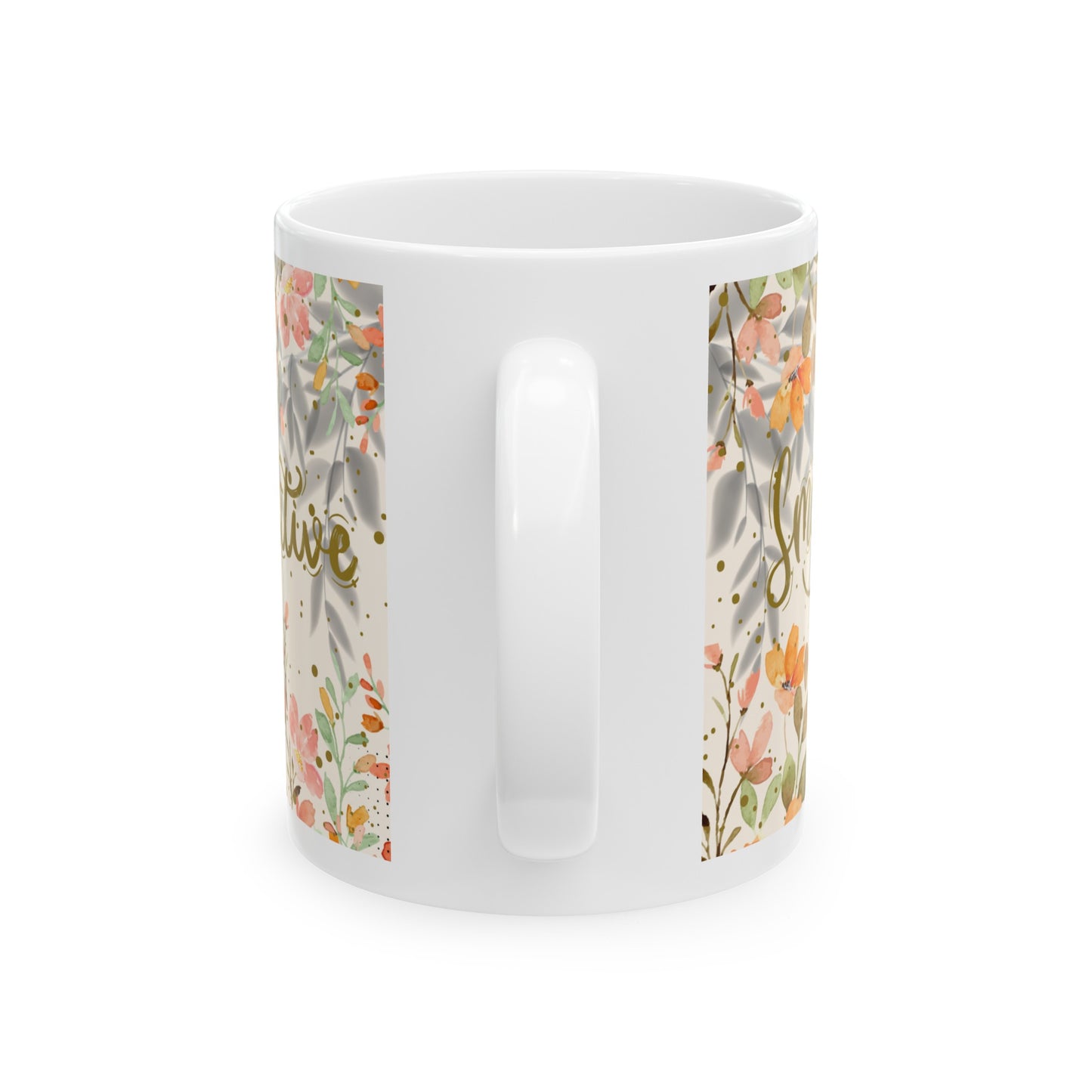 Daily Affirmation Coffee Mug, Positive Affirmations and Inspirational Quotes, Mom Mug Gift, Self Care Mug
