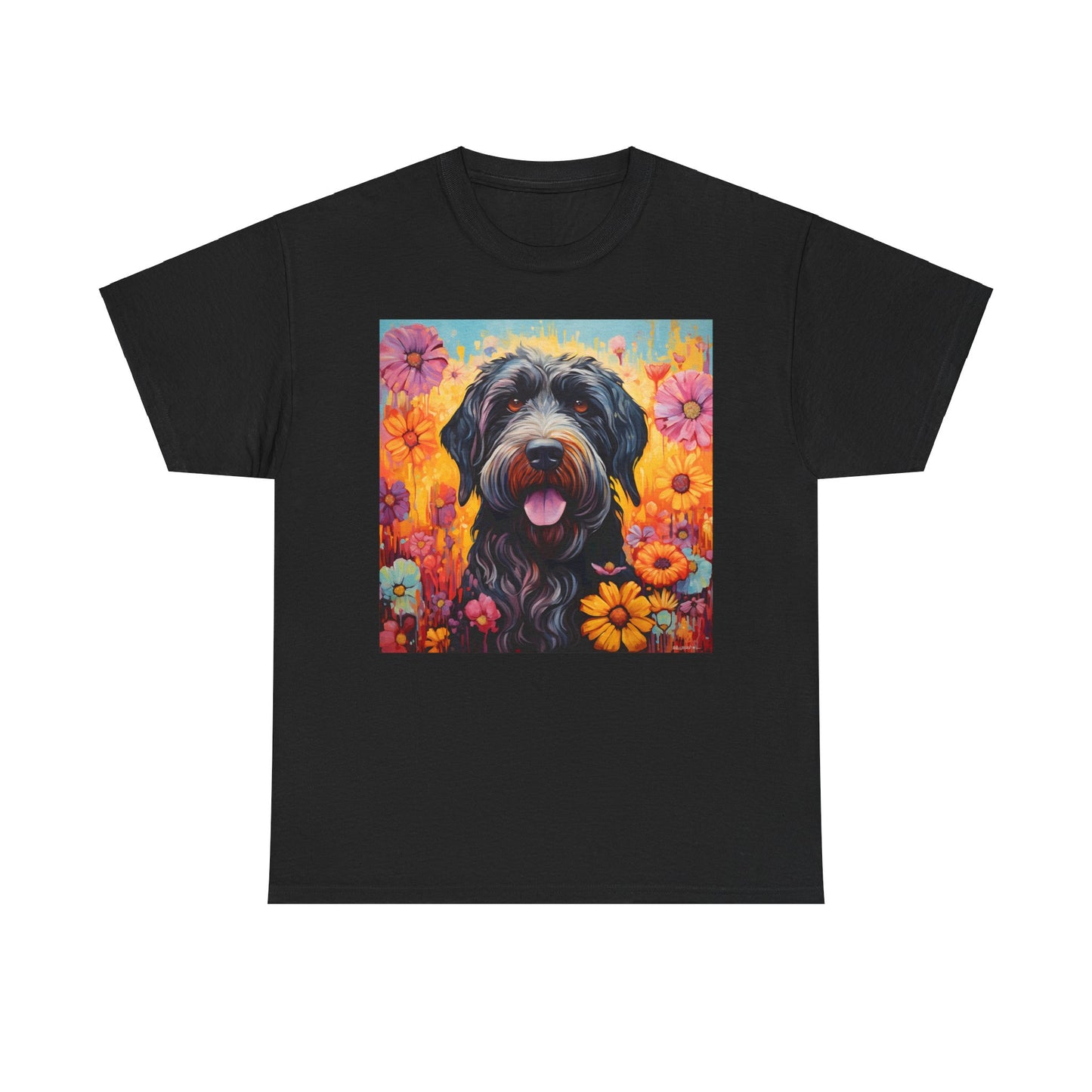 Floral Dog Shirt Gift For Dog Mom, Flower Dog Shirt, Wildflower T-Shirt, Dog Lover Outfit, Cute Puppy Shirt, Dog Owner Gift, Funny Dog Tee