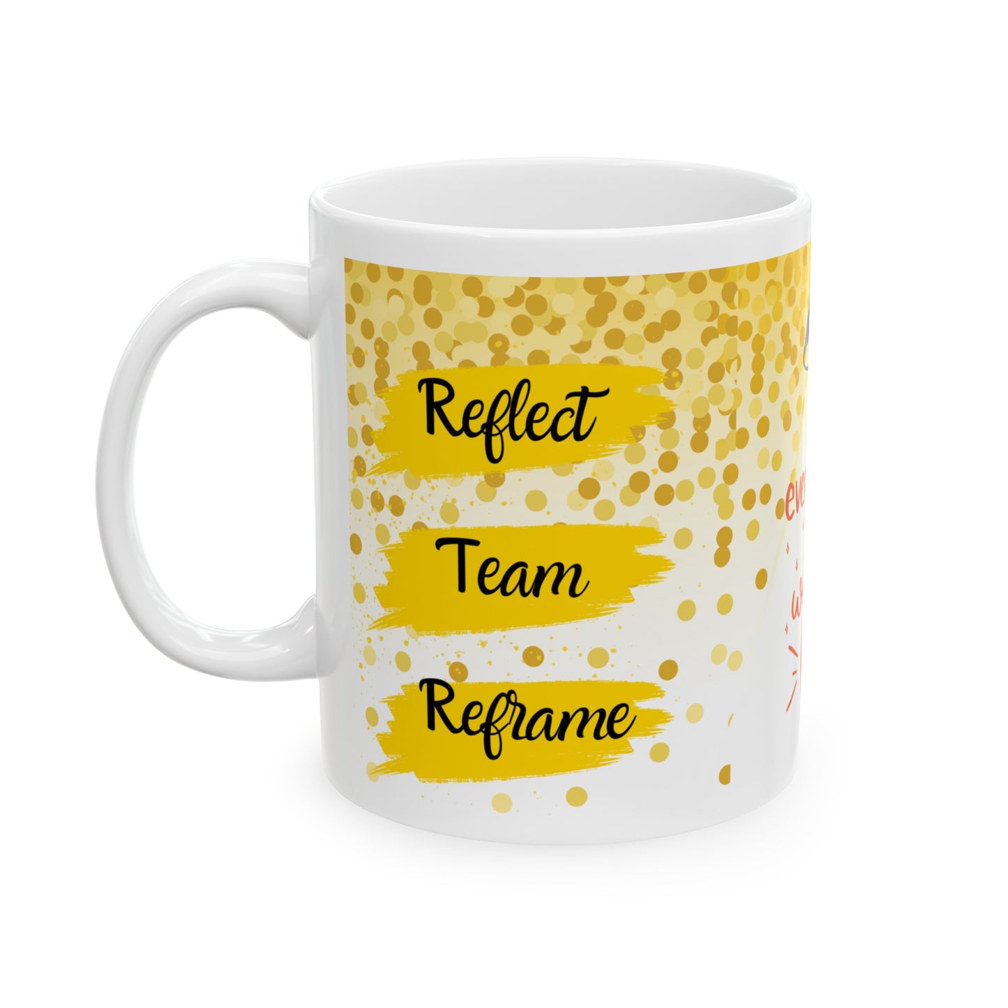 Daily Affirmation Coffee Mug, Positive Affirmations and Inspirational Quotes, Mom Mug Gift, Self Care Mug