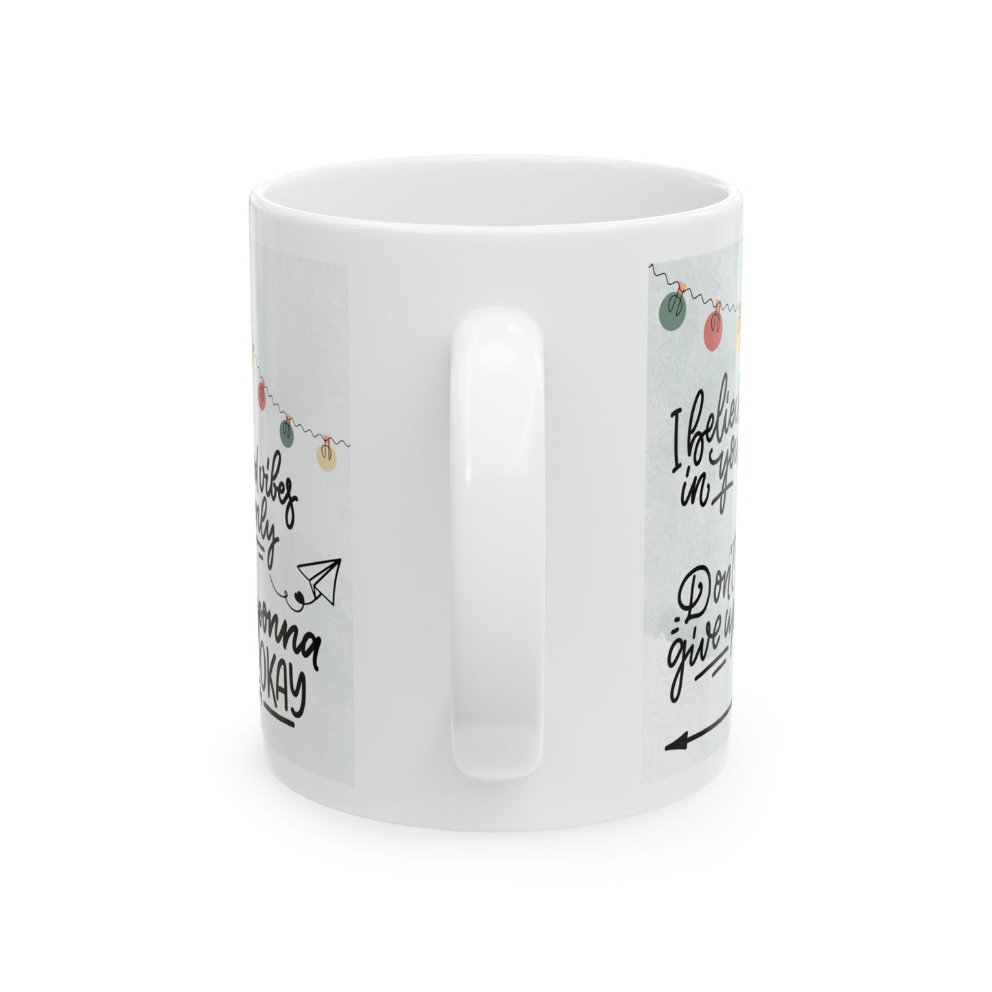 Daily Affirmation Coffee Mug, Positive Affirmations and Inspirational Quotes, Mom Mug Gift, Self Care Mug
