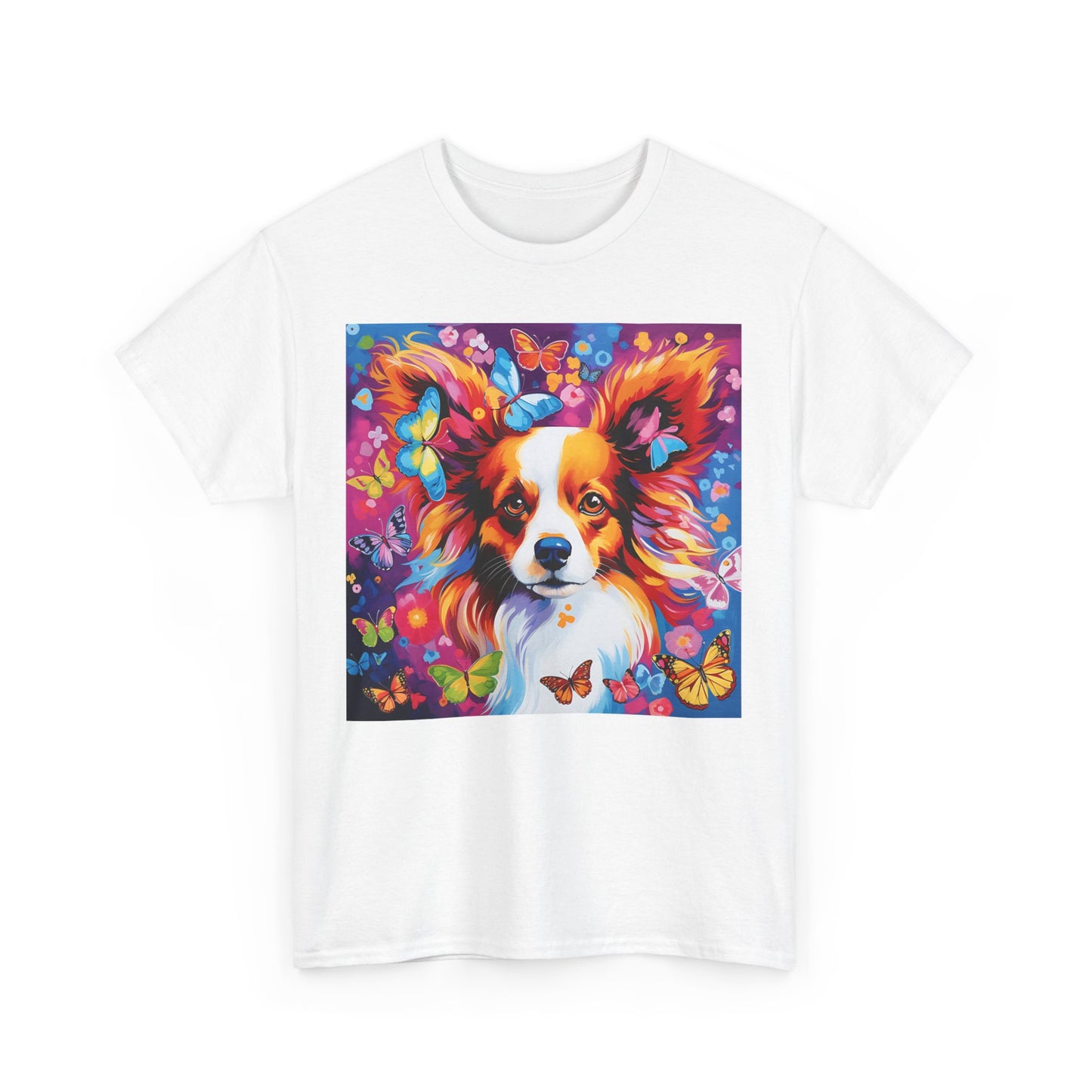 Floral Dog Shirt, Floral Dog Tee, Flower Dog Shirt, Animal Lover Tee, Dog Lover Gift Tee, Cute Dog, Floral Dog Birthday Shirt, Floral Dog