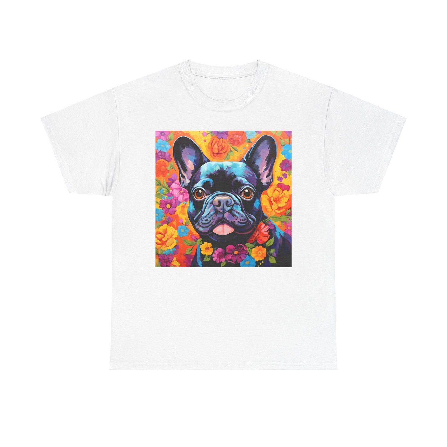 Floral Dog Shirt Gift For Dog Mom, Flower Dog Shirt, Wildflower T-Shirt, Dog Lover Outfit, Cute Puppy Shirt, Dog Owner Gift, Funny Dog Tee
