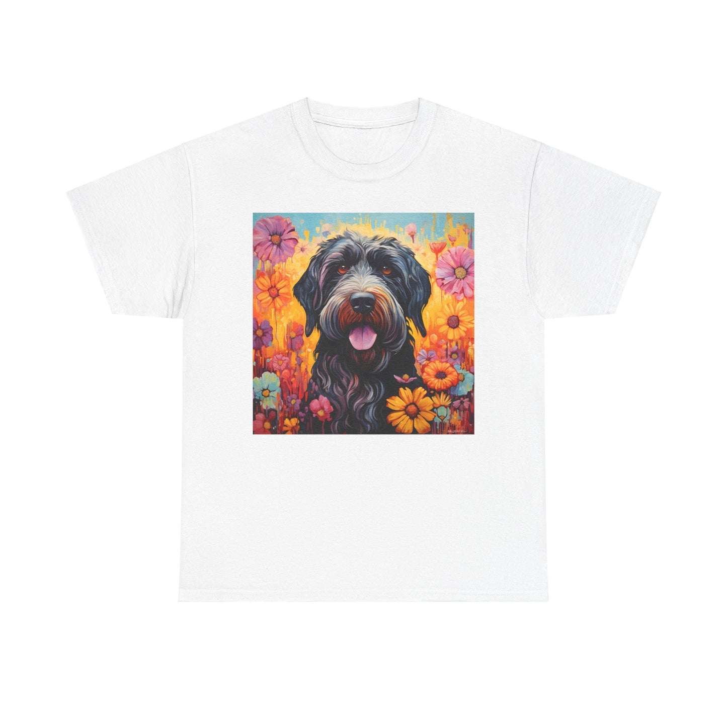 Floral Dog Shirt Gift For Dog Mom, Flower Dog Shirt, Wildflower T-Shirt, Dog Lover Outfit, Cute Puppy Shirt, Dog Owner Gift, Funny Dog Tee