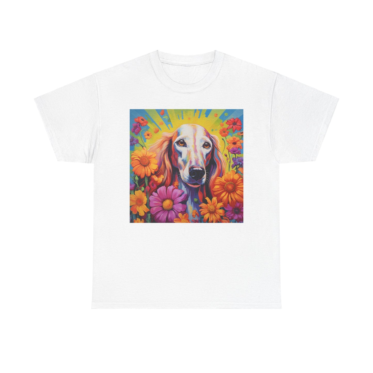 Floral Dog Lovers Shirt With Dog Paw, Dog Paw Gift, Dog Lover T-Shirt, Dog Mom Gifts for Dog Mom Lover, Cat Mom Gift, Dog Tee