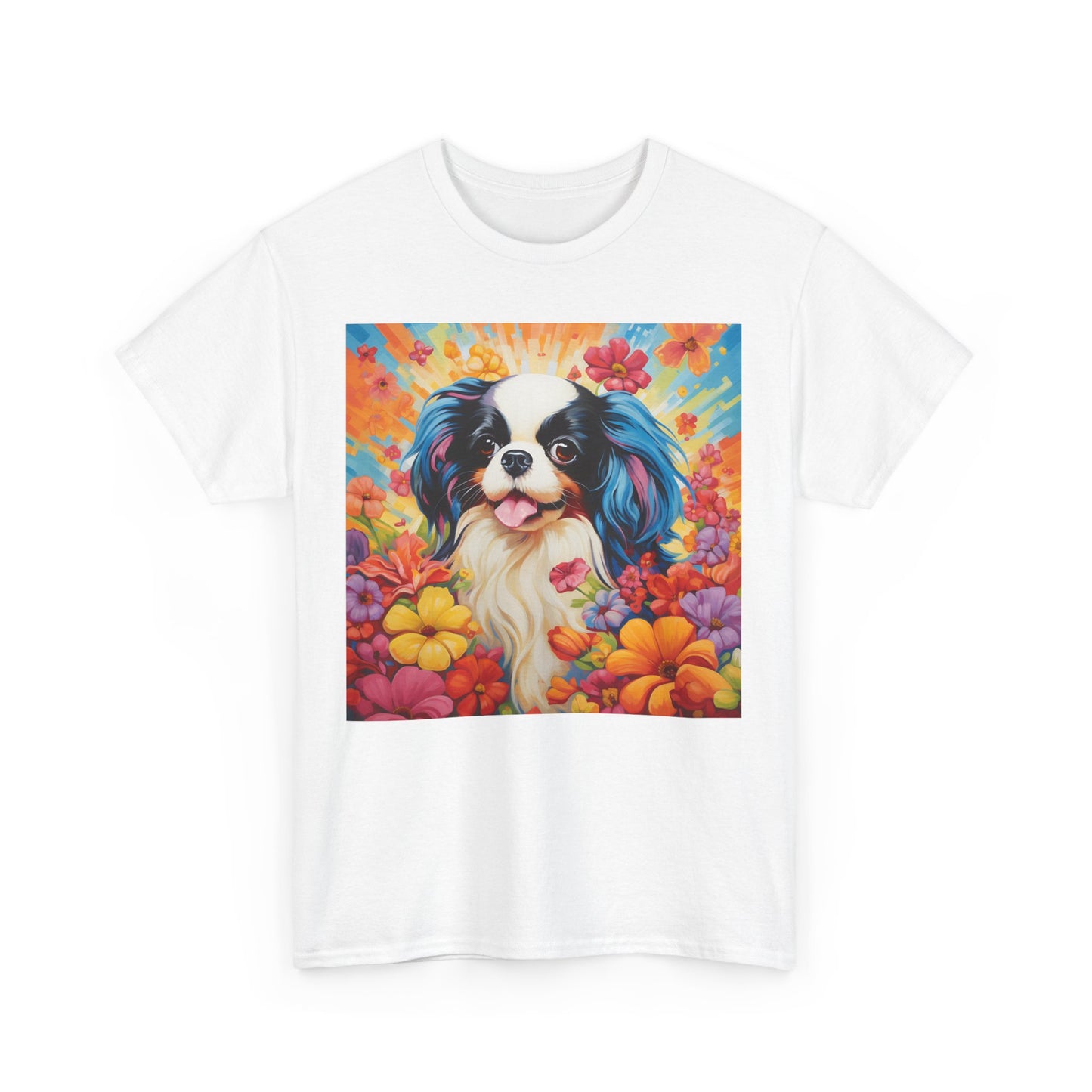 Floral Dog Shirt, Floral Dog Tee, Flower Dog Shirt, Animal Lover Tee, Dog Lover Gift Tee, Cute Dog, Floral Dog Birthday Shirt, Floral Dog
