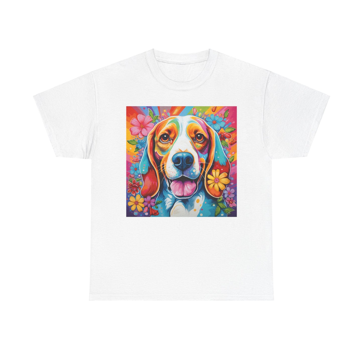 Floral Dog Shirt Gift For Dog Mom, Flower Dog Shirt, Wildflower T-Shirt, Dog Lover Outfit, Cute Puppy Shirt, Dog Owner Gift, Funny Dog Tee