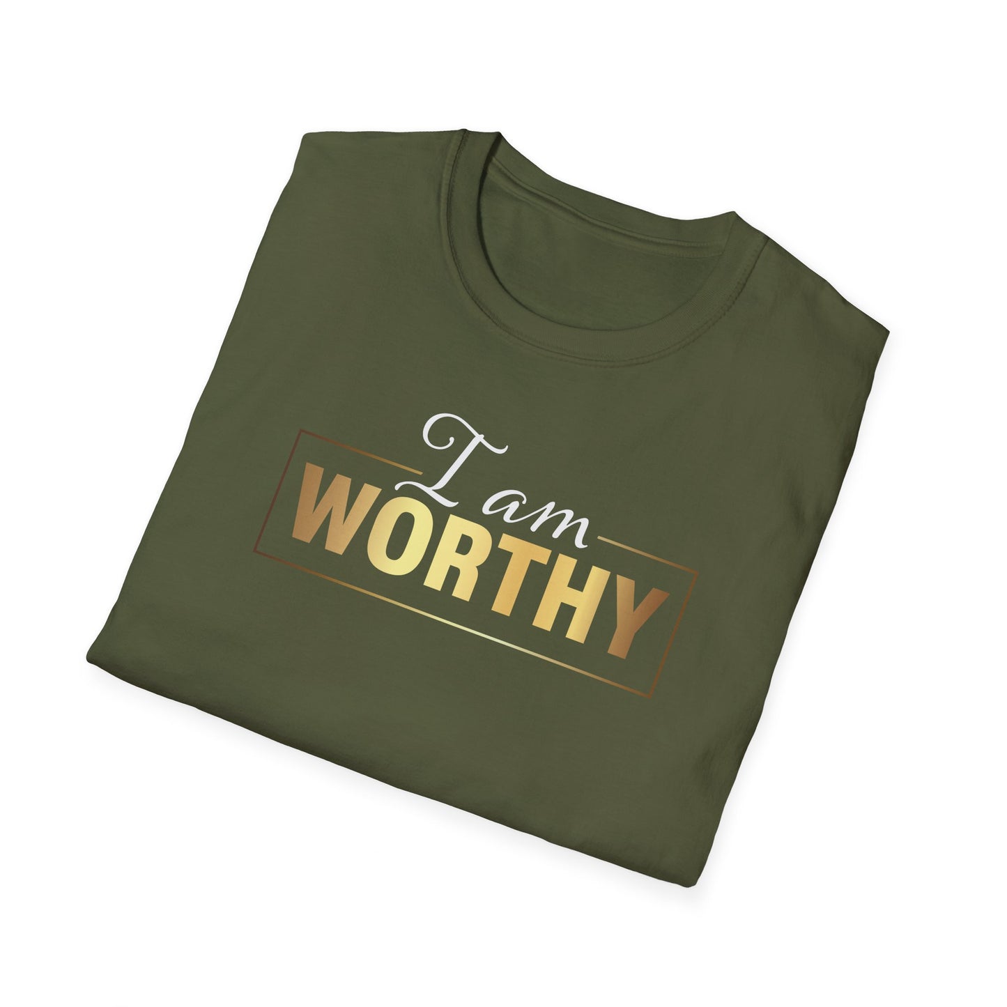 I Am Worthy,Inspirational Gift, Inspirational T-Shirt Gift, Trust in Yourself T-Shirt, Inspire T-shirt, Motivational T-Shirts, Inspirational T-Shirt Gift, Inspire, Dream Create Share T-Shirt Gift, Tee Gift, Good Mood