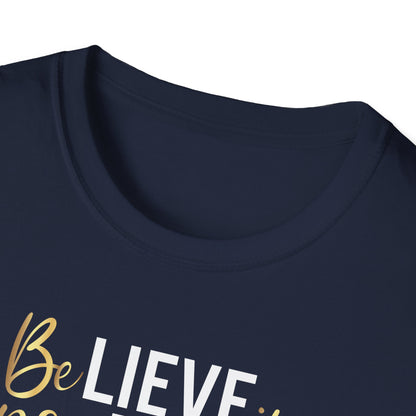 Believe In Yourself, Inspirational Gift, Inspirational T-Shirt Gift, Trust in Yourself T-Shirt, Inspire T-shirt, Motivational T-Shirts, Inspirational T-Shirt