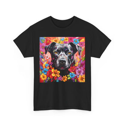 Floral Dog Shirt Gift For Dog Mom, Flower Dog Shirt, Wildflower T-Shirt, Dog Lover Outfit, Cute Puppy Shirt, Dog Owner Gift, Funny Dog Tee