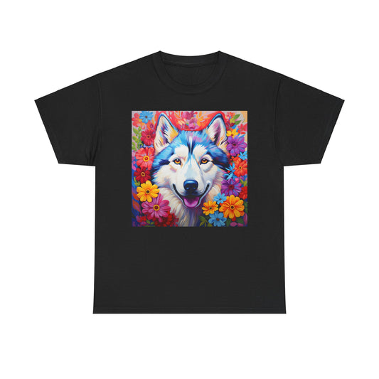 Floral Dog Lovers Shirt With Dog Paw, Dog Paw Gift, Dog Lover T-Shirt, Dog Mom Gifts for Dog Mom Lover, Cat Mom Gift, Dog Tee
