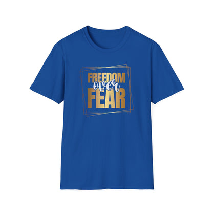 Freedom Over Fear, Inspirational Gift, Inspirational T-Shirt Gift, Trust in Yourself T-Shirt, Inspire T-shirt, Motivational T-Shirts, Inspirational T-Shirt Gift, Inspire, Dream Create Share T=Shirt Gift, Tee Gift