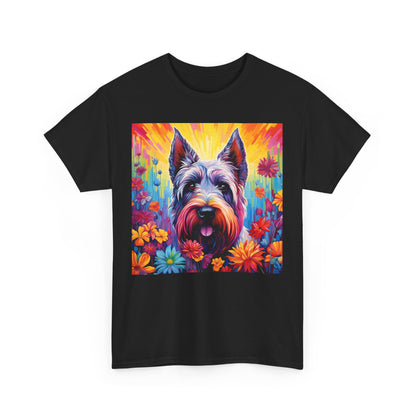 Floral Dog Lovers Shirt With Dog Paw, Dog Paw Gift, Dog Lover T-Shirt, Dog Mom Gifts for Dog Mom Lover, Cat Mom Gift, Dog Tee