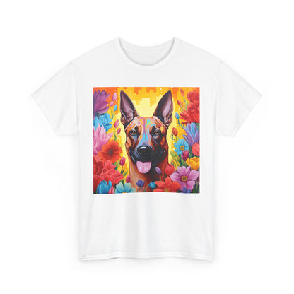 Floral Dog Shirt Gift For Dog Mom, Flower Dog Shirt, Wildflower T-Shirt, Dog Lover Outfit, Cute Puppy Shirt, Dog Owner Gift, Funny Dog Tee