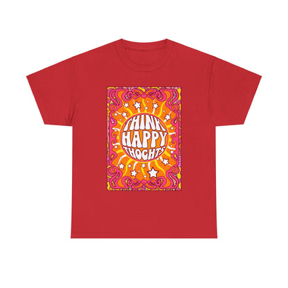 Thnink Happy Thoughts Positive Affirmation Shirt